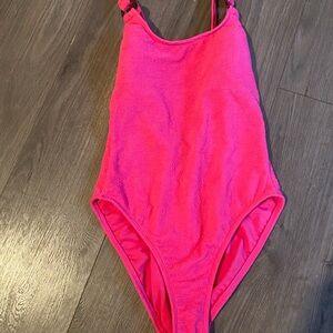 Target Shade & Shore size extra small pink one piece bathing suit new